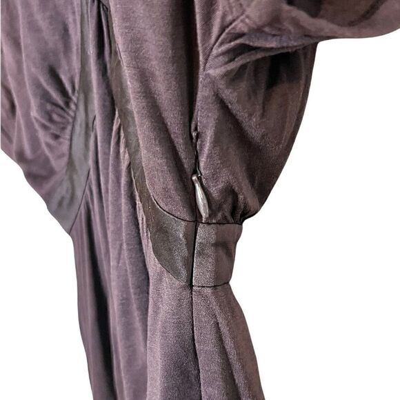 Anthropologie Saja V Neck Knee Length Dress - Picture 3 of 6